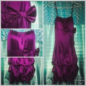 La Scala Purple Formal Dress